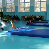 Военно-спортивная эстафета, посвящённая празднованию Дню Республики Казахстан